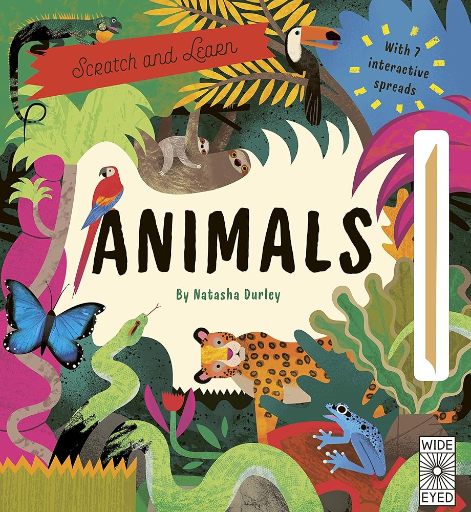 Scratch and Learn Animals: With 7 interactive spreads cover image
