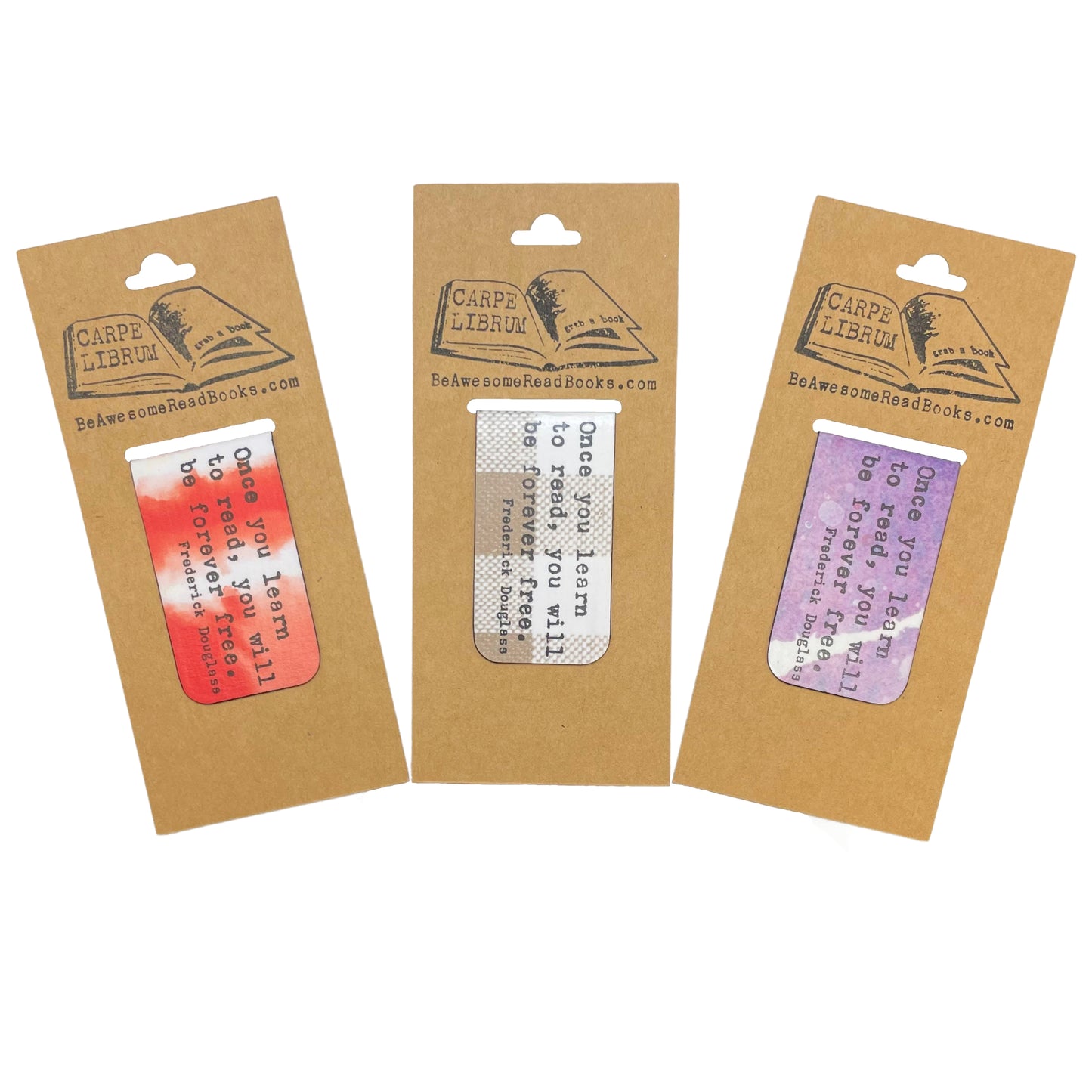 Forever Free (Fredrick Douglass) Single Magnetic Bookmark