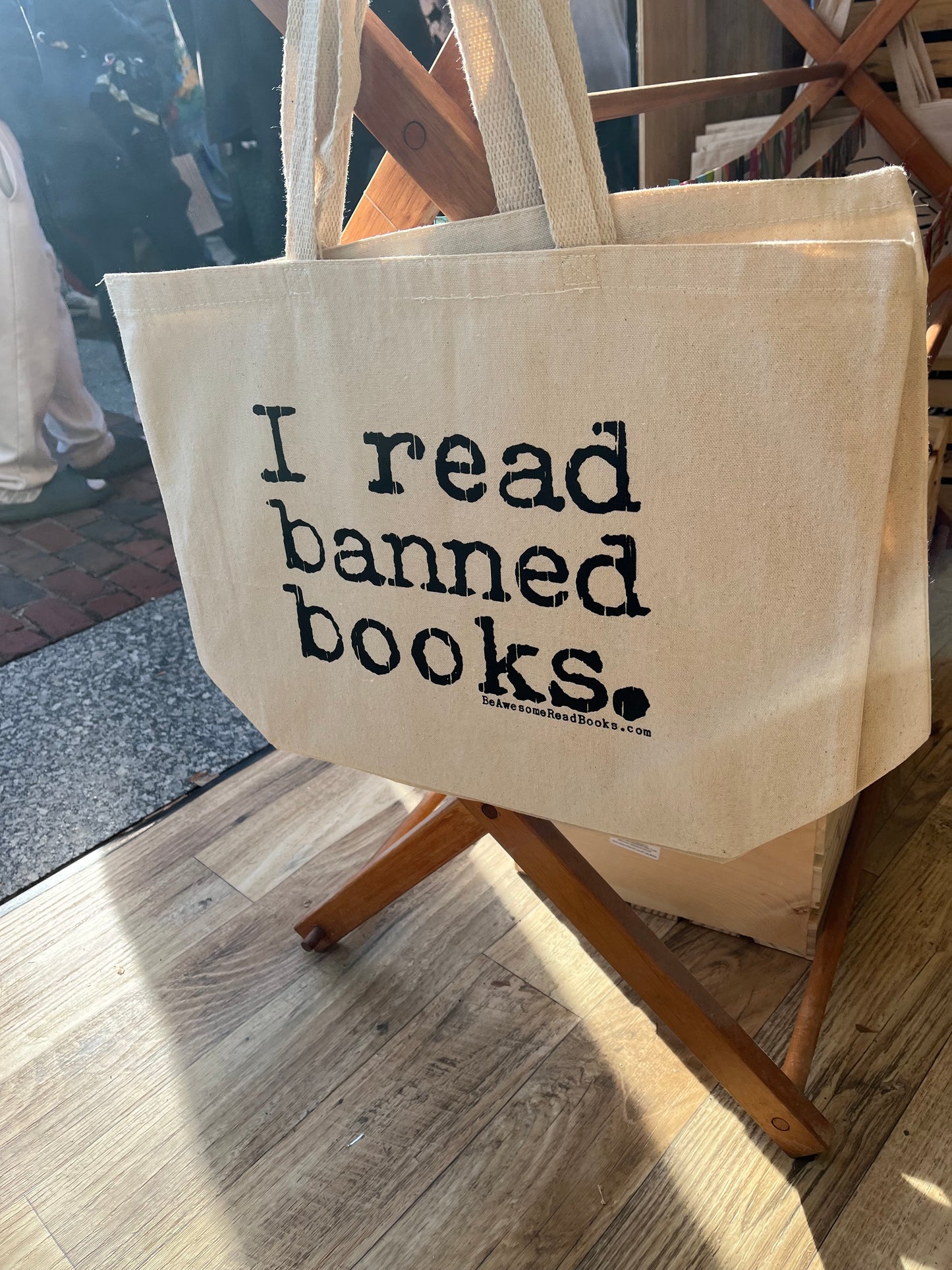 I Read Banned Books Book Tote