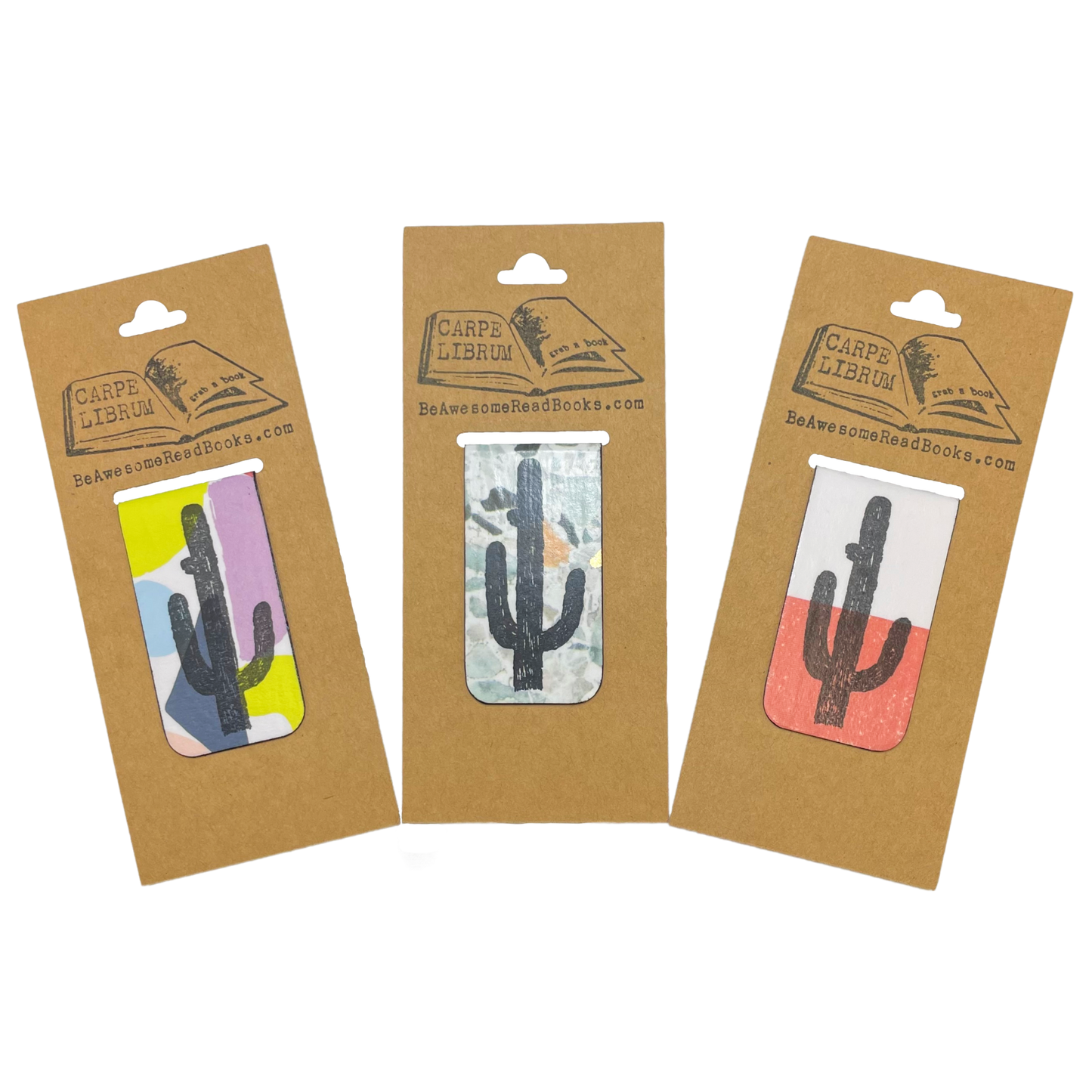 Saguaro Cactus Single Magnetic Bookmark