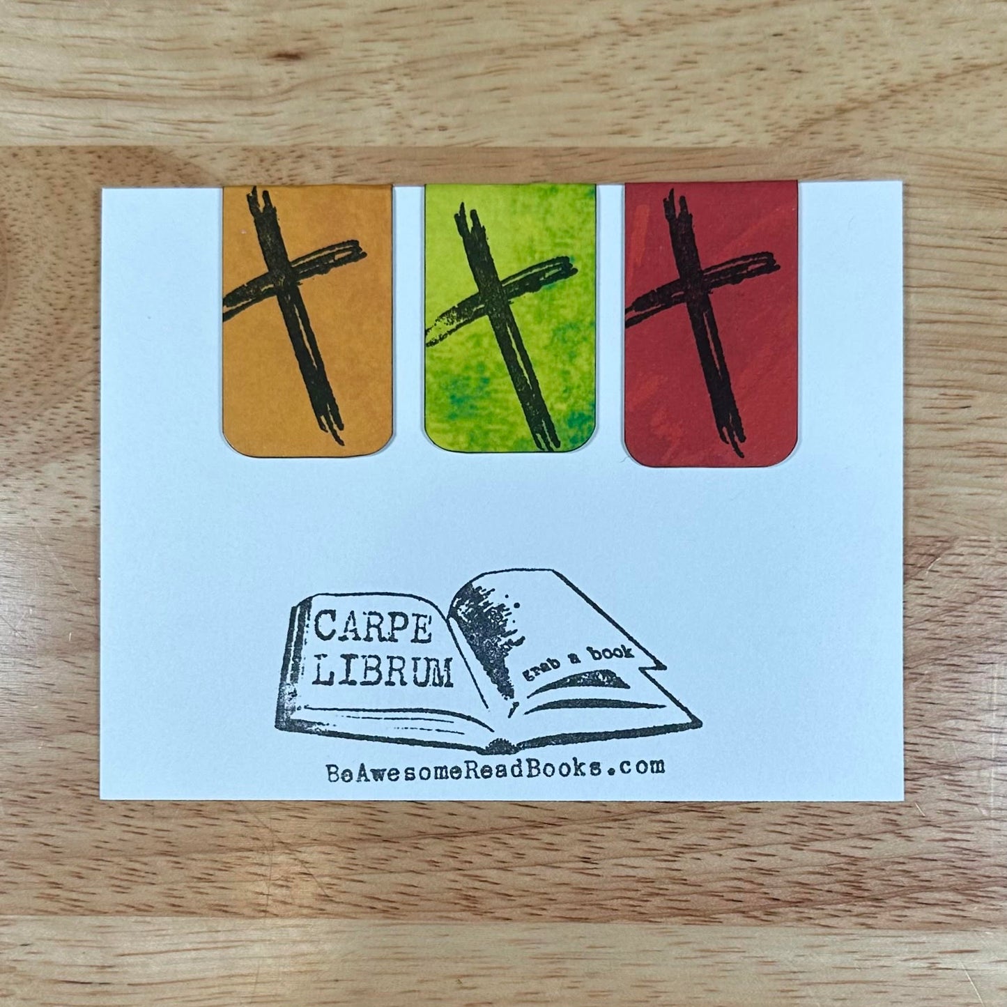 Cross Magnetic Bookmark Set
