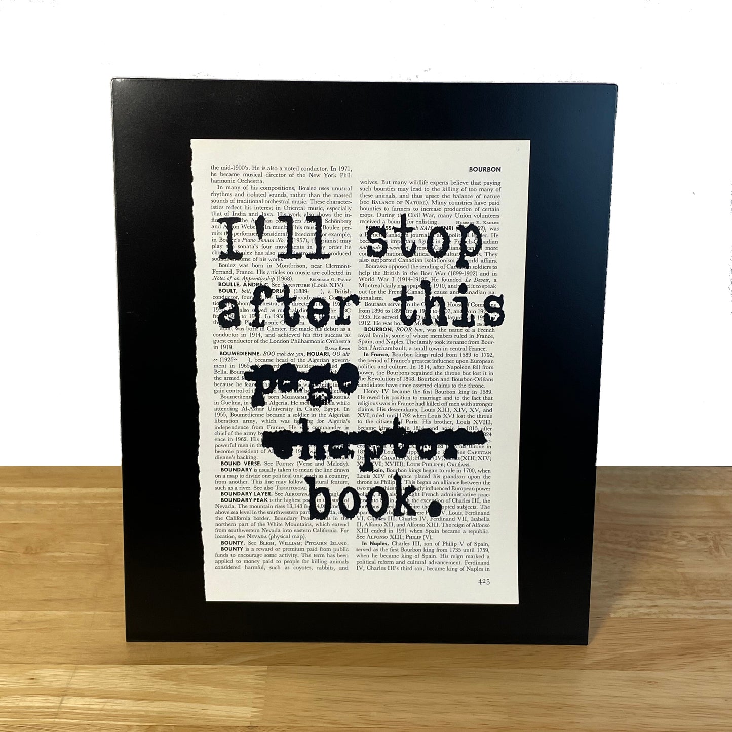 I’ll Stop After This Page Chapter Book Print