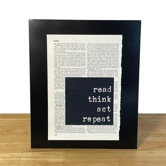 Read Think Act Repeat Print