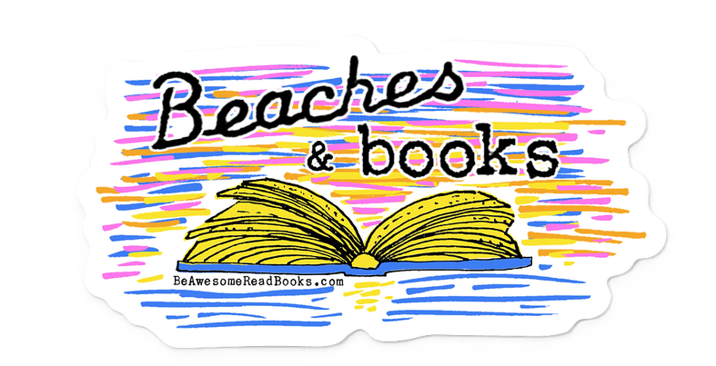 *New* 🏖️📖 Beaches and Books Sticker