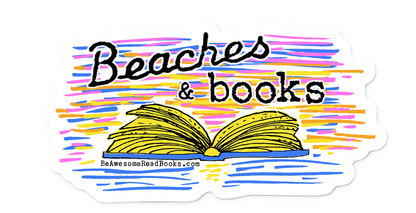 *New* 🏖️📖 Beaches and Books Sticker