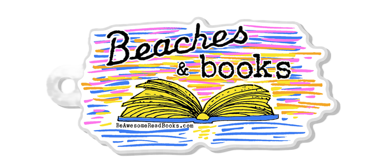 *New* 🏖️📖Beaches and Books Keychain