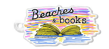 *New* 🏖️📖Beaches and Books Keychain