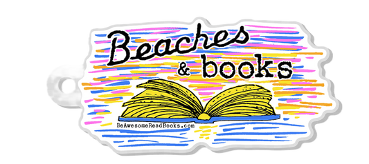 *New* 🏖️📖Beaches and Books Keychain