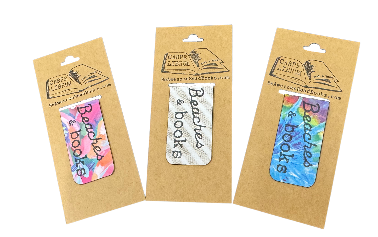 *New* 🏖️📖Beaches & Books Single Magnetic Bookmark