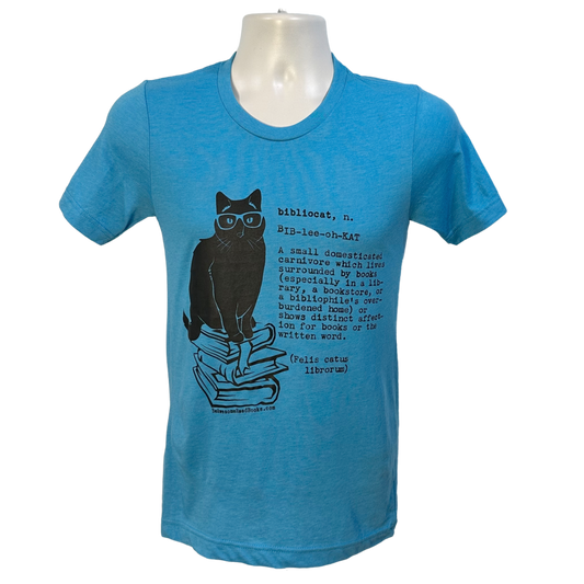 Bibliocat Crewneck T-Shirt