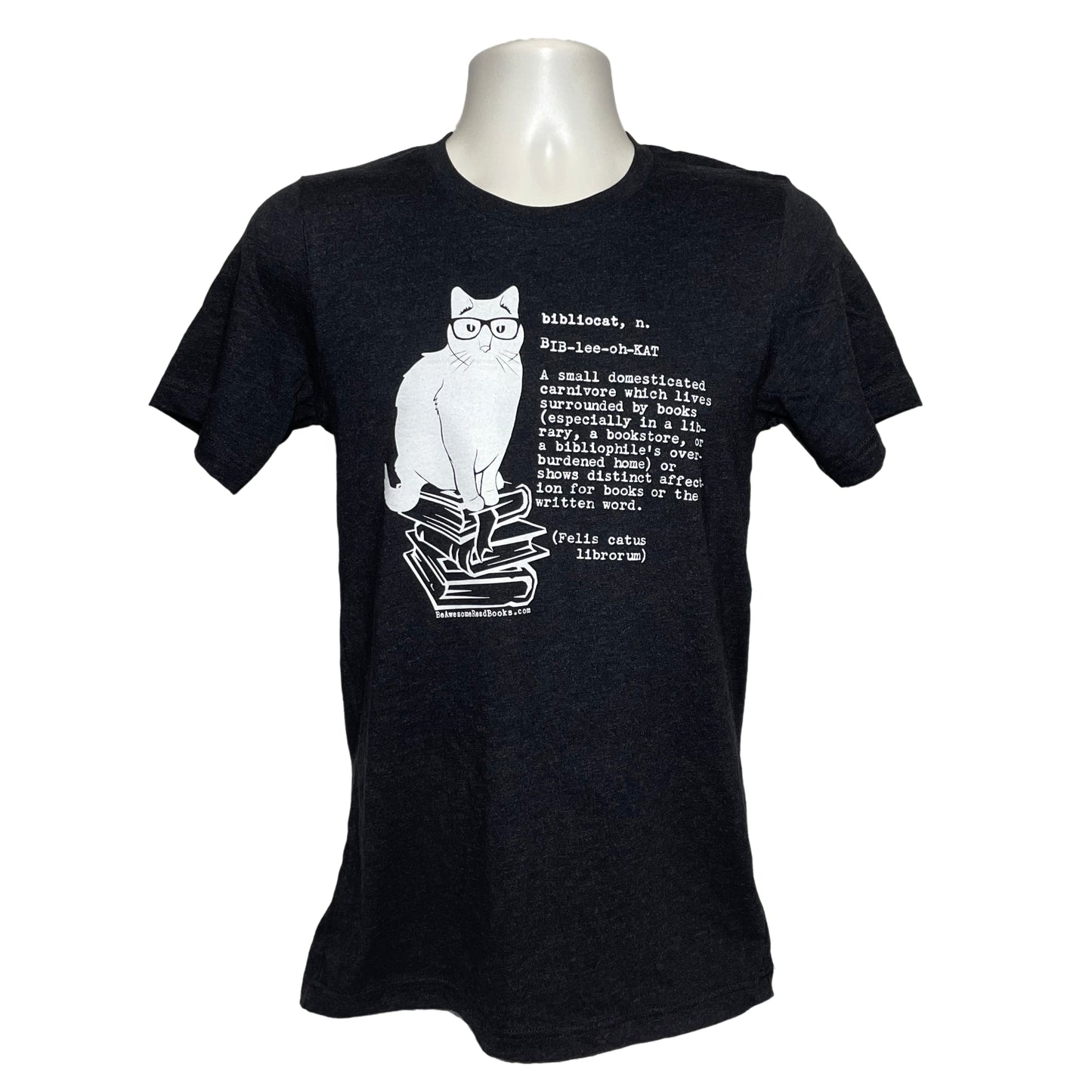 Bibliocat Crewneck T-Shirt