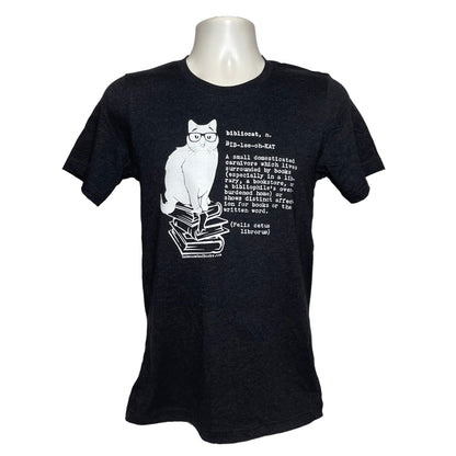 Bibliocat Crewneck T-Shirt