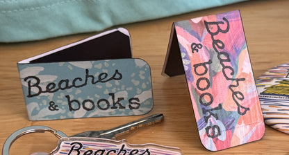 *New* 🏖️📖Beaches & Books Single Magnetic Bookmark