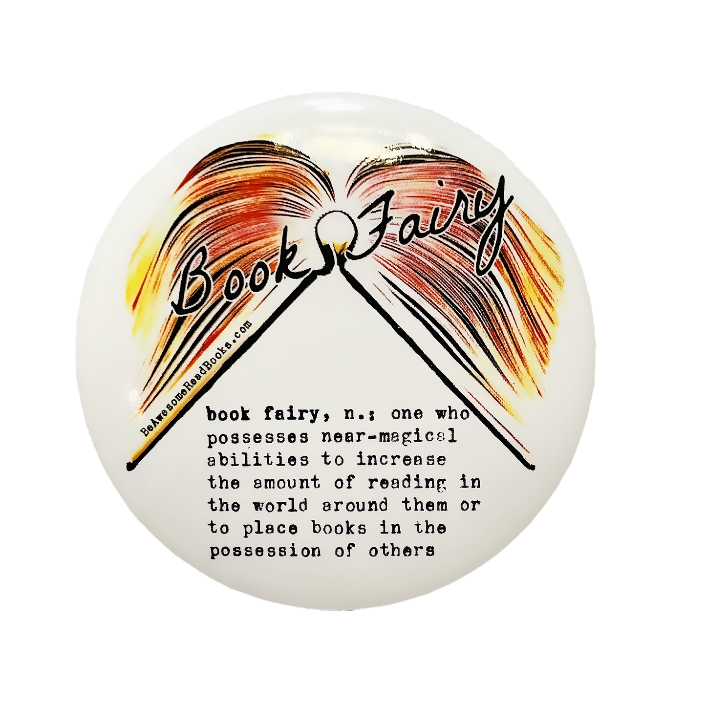 Book Fairy Button