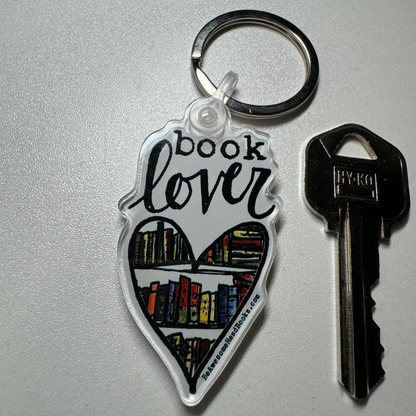 *New* 📖💖Book Lover Keychain