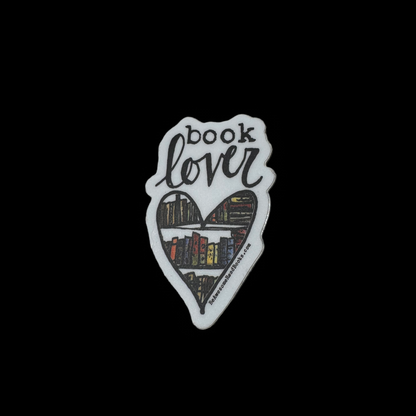*New* 📖💖 Book Lover Sticker