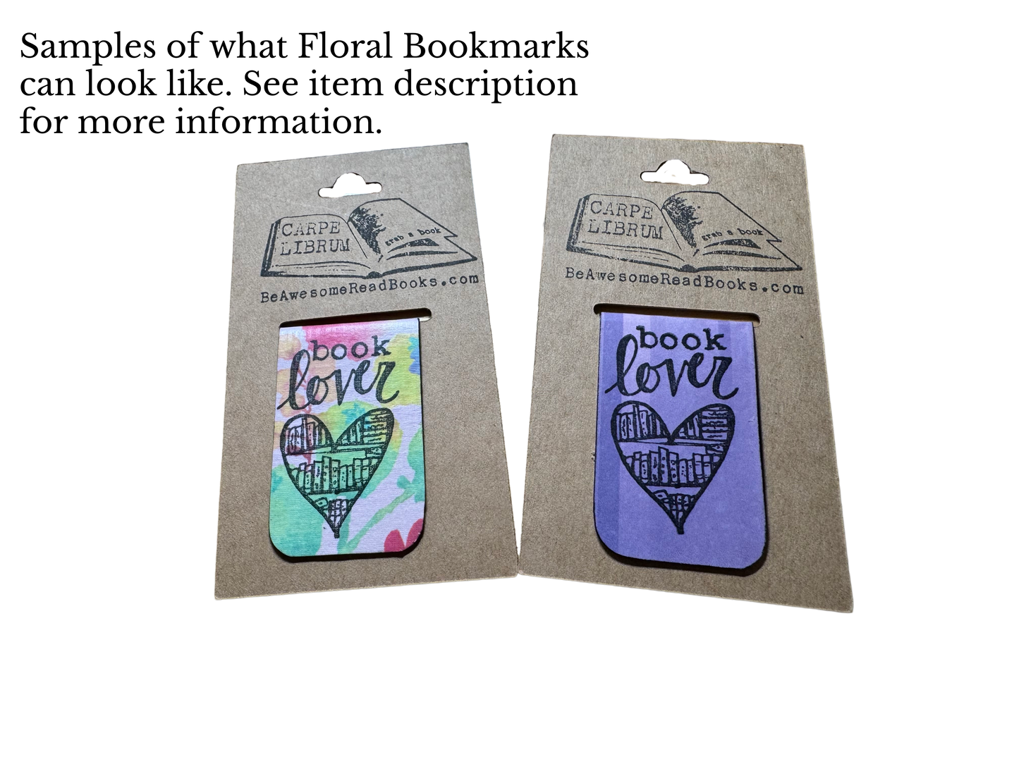 *New* 📖💖Book Lover Single Magnetic Bookmark