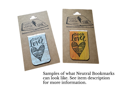*New* 📖💖Book Lover Single Magnetic Bookmark