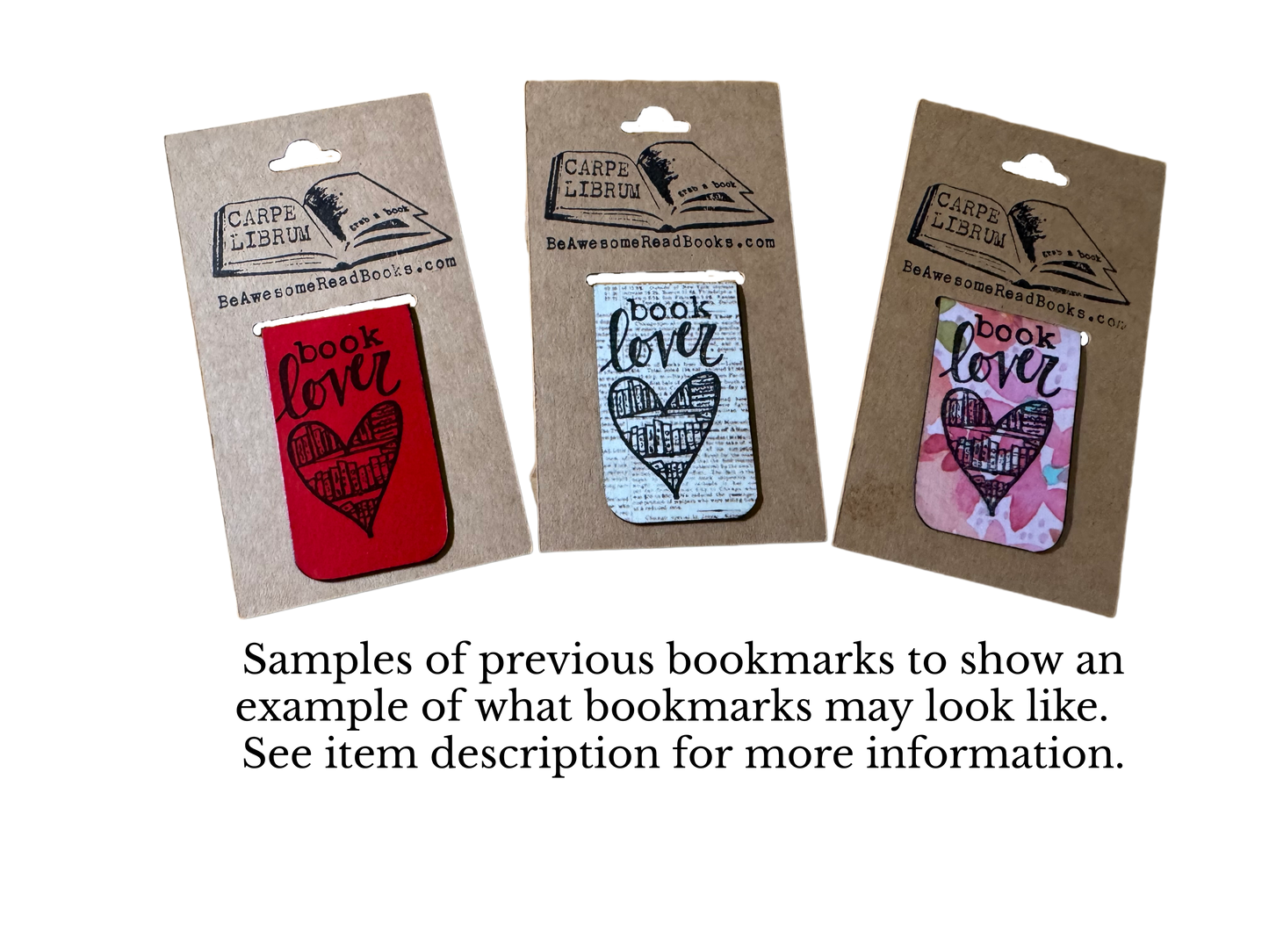 🎁 *New* 📖💖Book Lover Single Magnetic Bookmark (100% off)