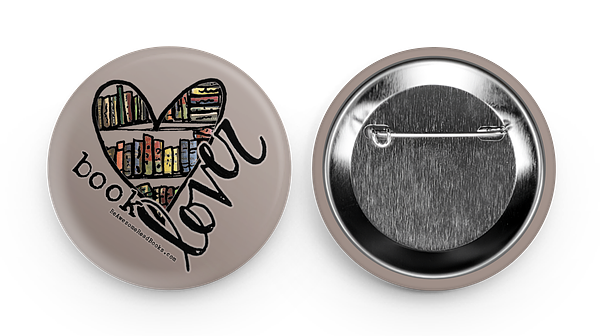 *New* 📖💖 Book Lover Button
