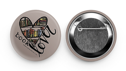 *New* 📖💖 Book Lover Button
