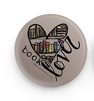 *New* 📖💖 Book Lover Button