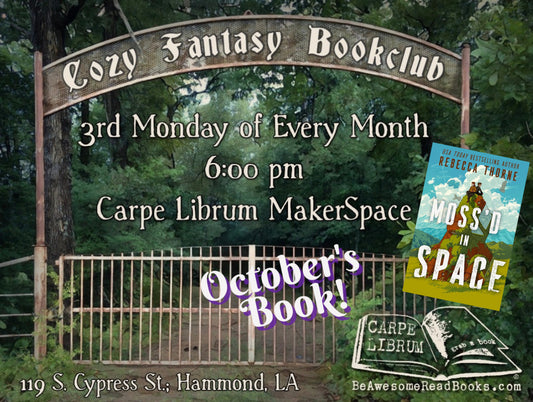 Cozy Fantasy Book Club -  (Oct 19th - 6:00pm)