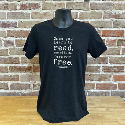 ⛓️‍💥New Once You Learn to Read Frederick Douglass T-shirt🗽