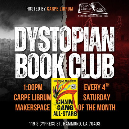 Dystopian Book Club -  (Oct 31st- 1:00pm)