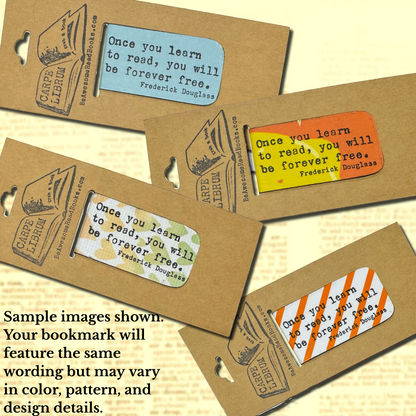 Forever Free (Fredrick Douglass) Single Magnetic Bookmark