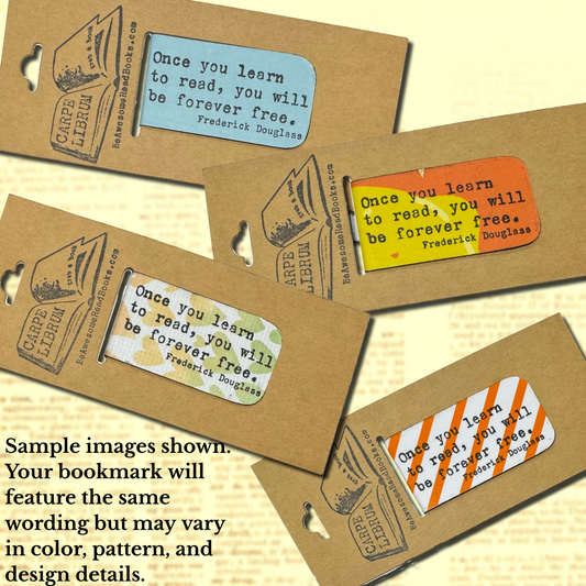 Forever Free (Fredrick Douglass) Single Magnetic Bookmark