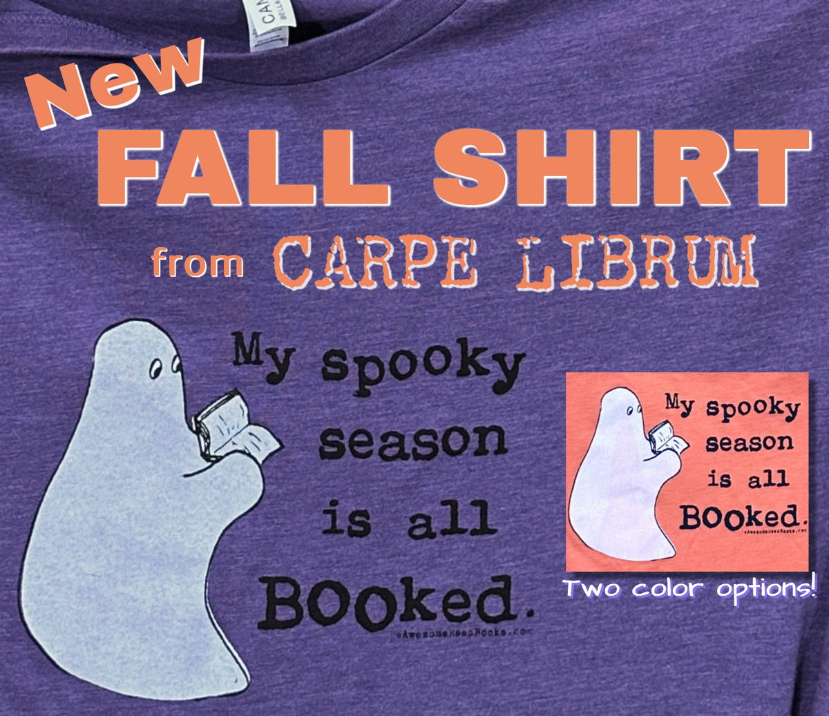A little spooky. A lot bookish.