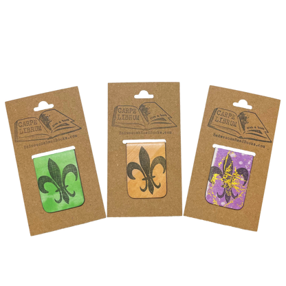 Fleur de Lis Single Magnetic Bookmark