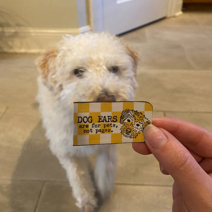 *New* 🐶🐾 Dog Ears Single Magnetic Bookmark
