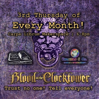 Game Night: Blood on the Clocktower (Oct. 15th - 5:30pm)