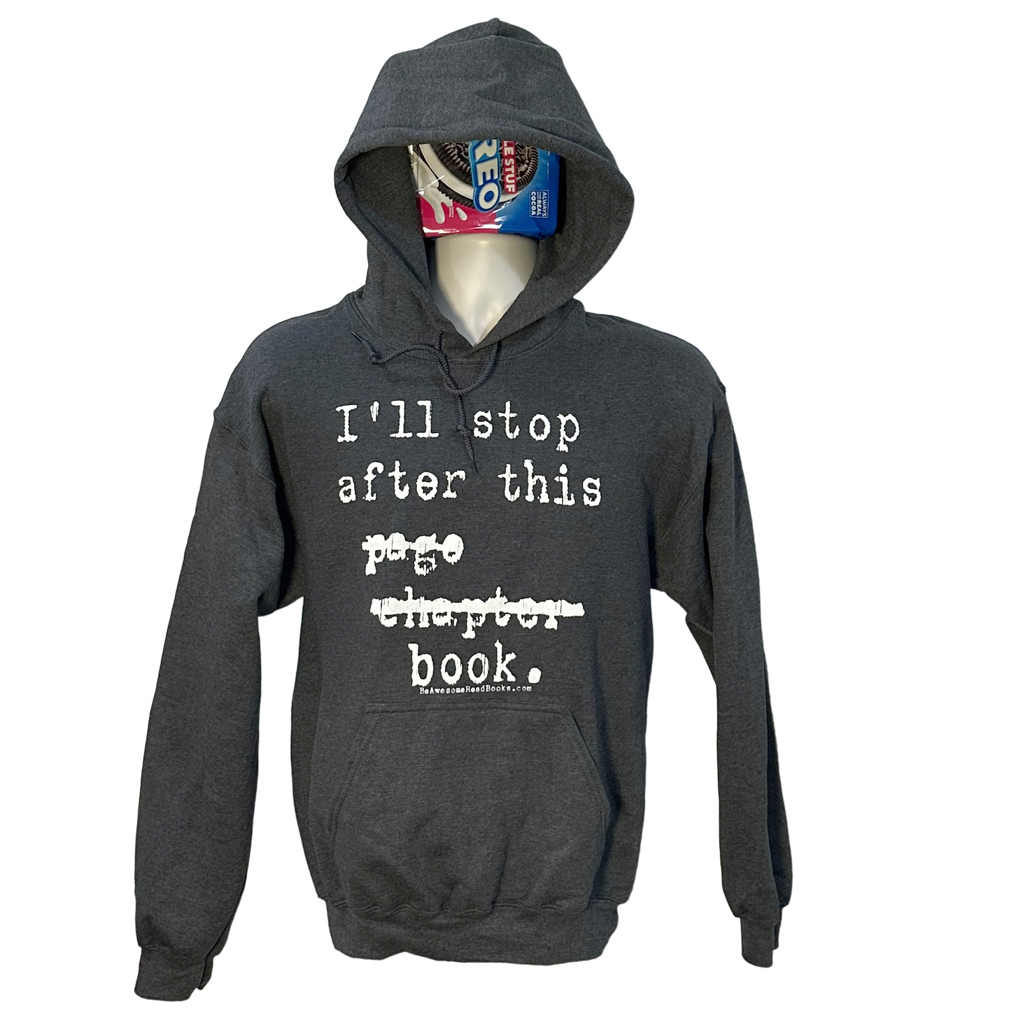 I’ll Stop After This Page Chapter Book Hooded Sweatshirt Youth