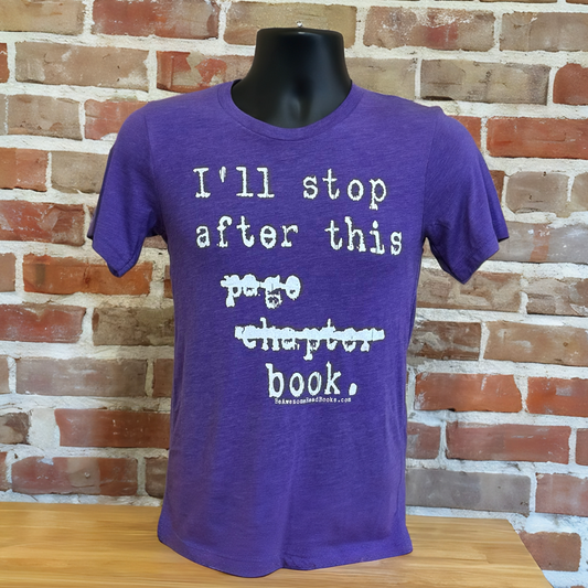 I’ll Stop After This Page Chapter Book Crewneck T-Shirt