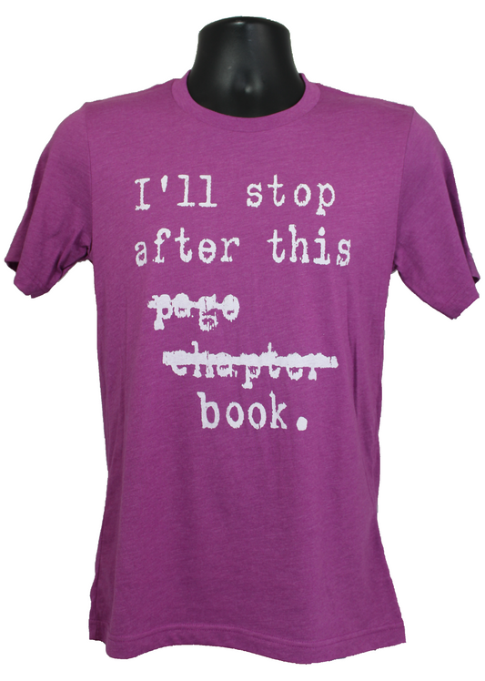 I’ll Stop After This Page Chapter Book Crewneck T-Shirt