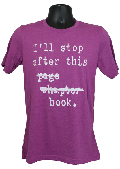 I’ll Stop After This Page Chapter Book Crewneck T-Shirt