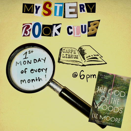 Mystery Book Club - Monthly Meeting -  (Sept 7th - 6:00pm)