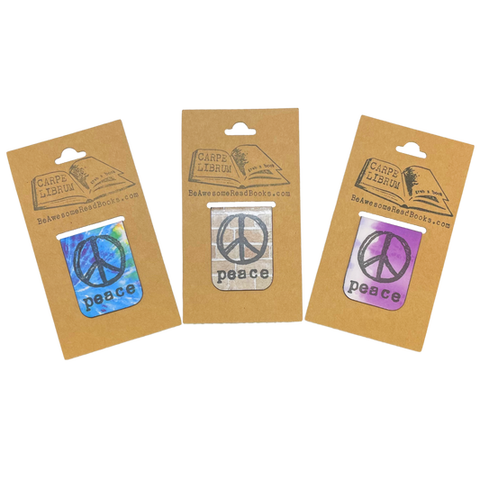 Peace Single Magnetic Bookmark