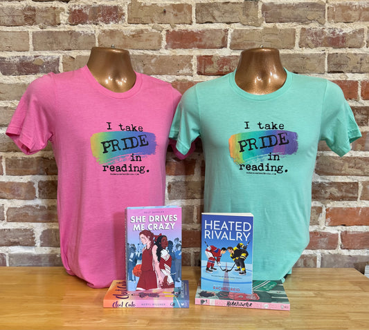 🎉New 🏳️‍🌈 I Take Pride In Reading t-shirt
