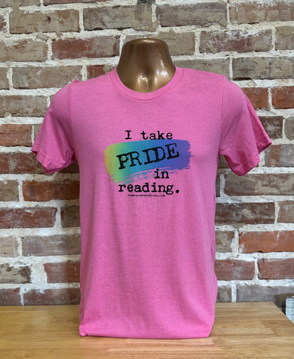 🎉New 🏳️‍🌈 I Take Pride In Reading t-shirt
