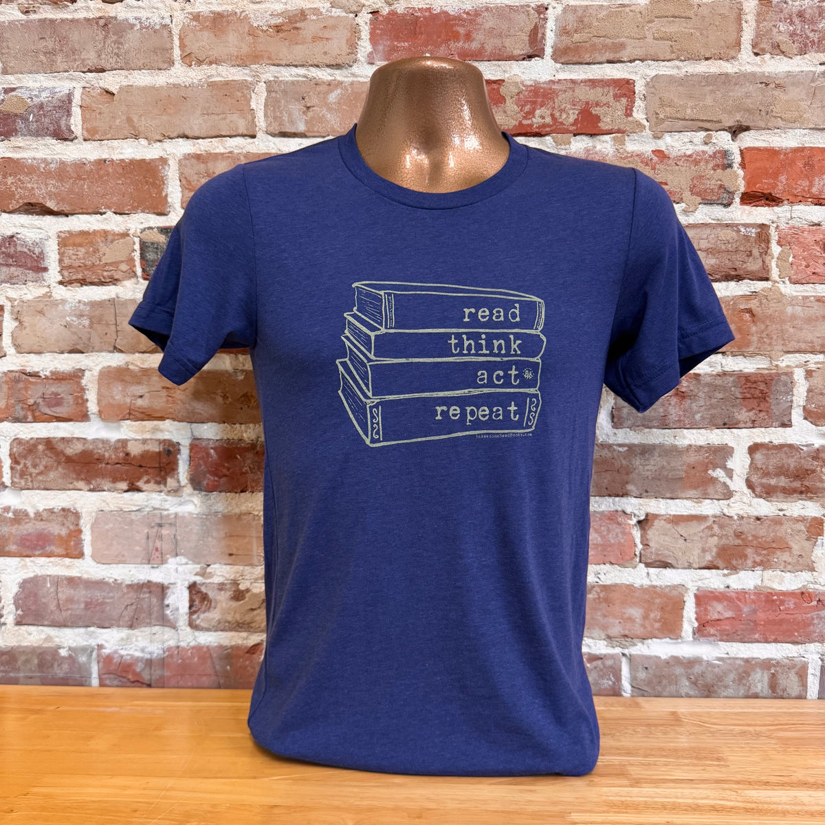 Read Think Act Repeat 2026 T-Shirt