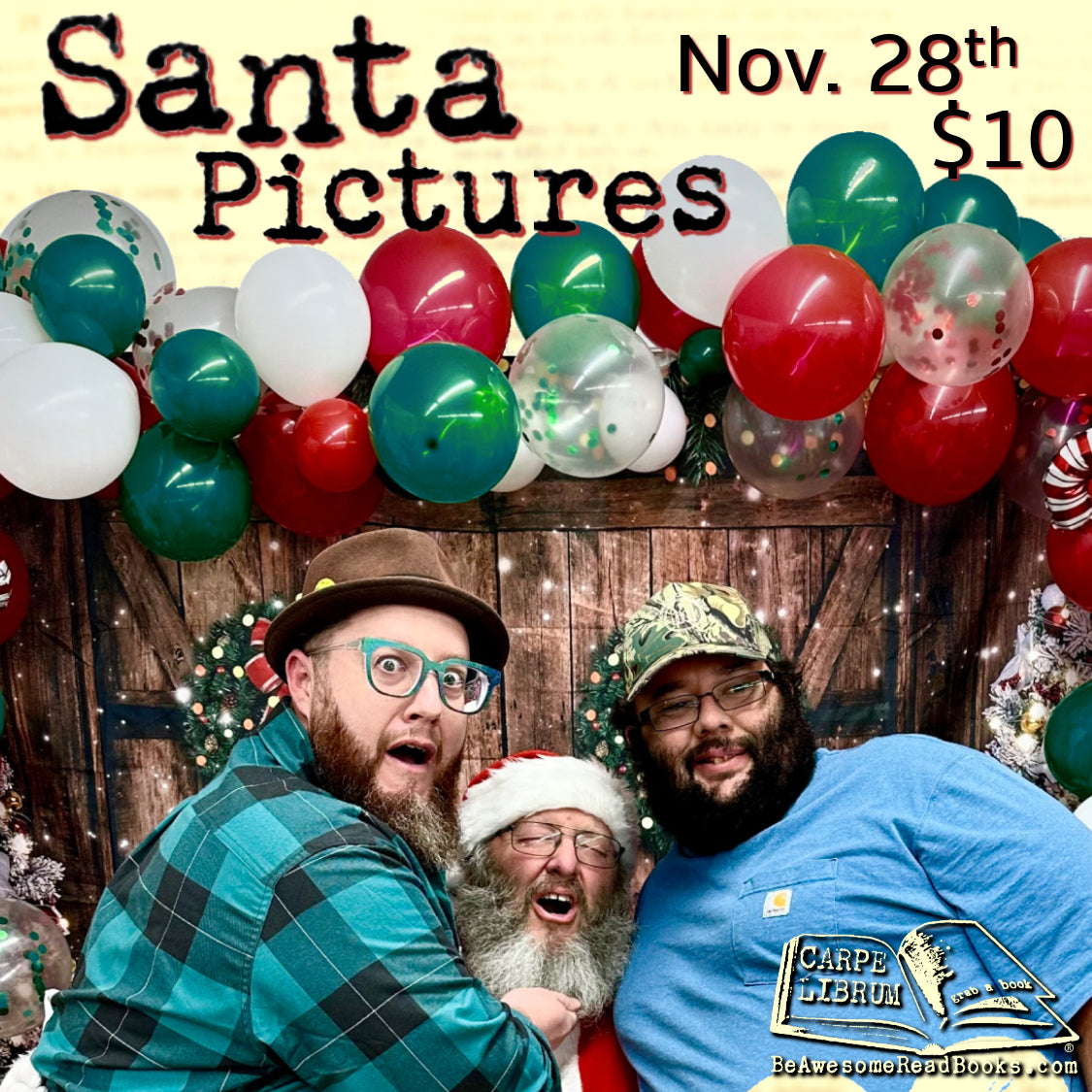 Pictures with Santa - November 28th