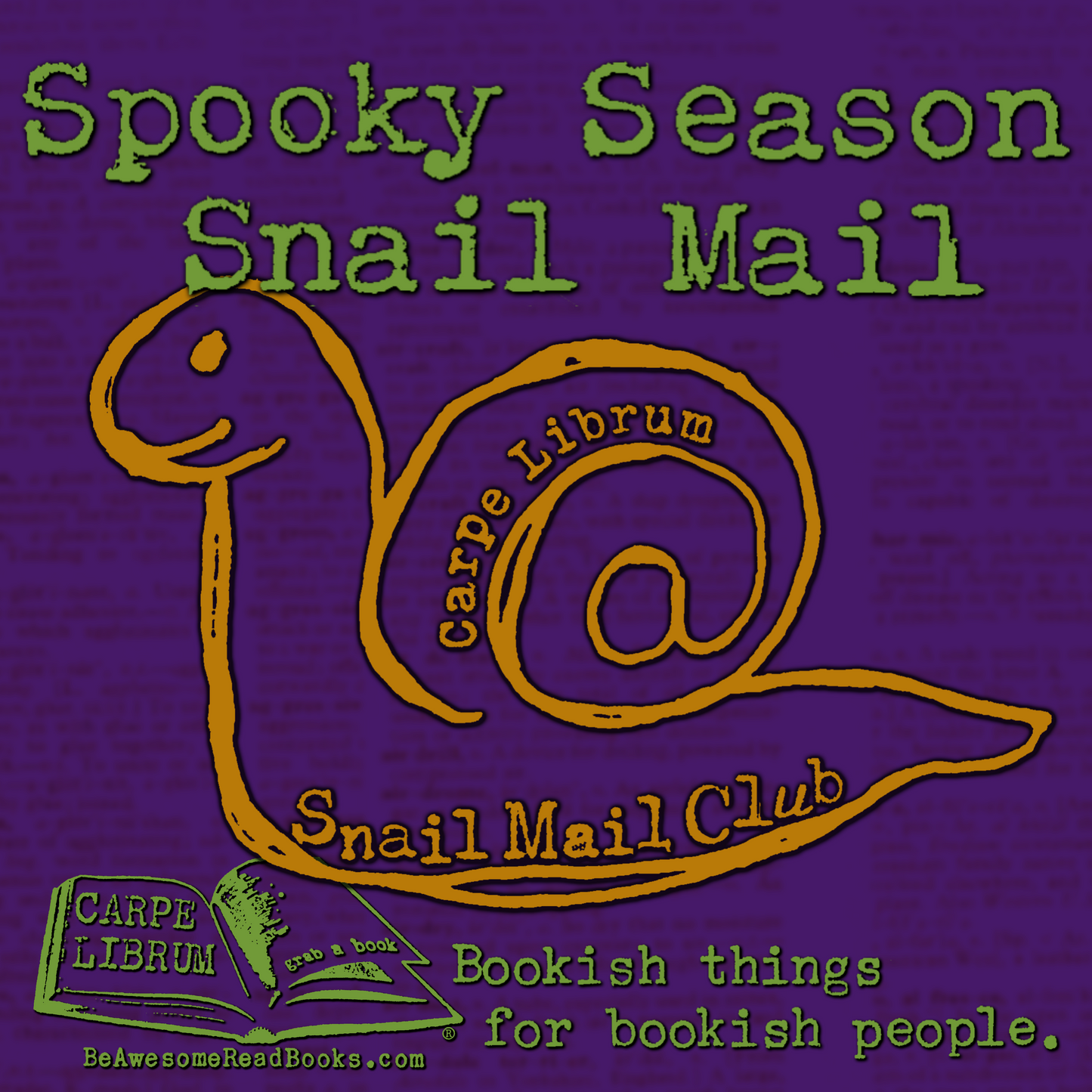 Spooky Season Snail Mail