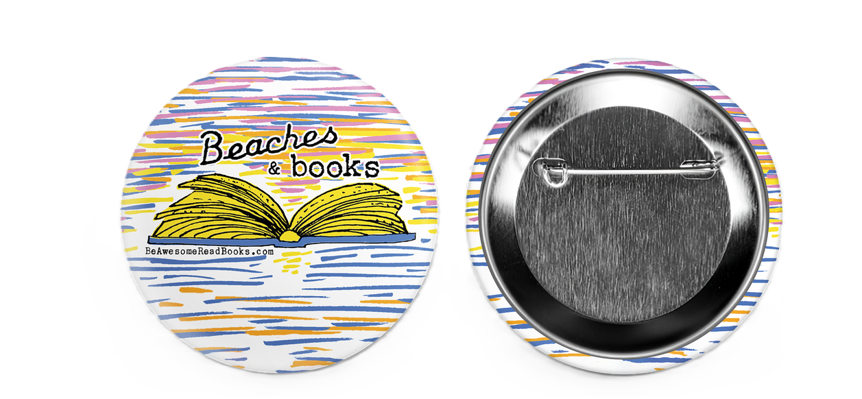 *New* 🏖️📖 Beaches and Books Button