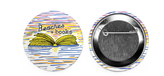 *New* 🏖️📖 Beaches and Books Button