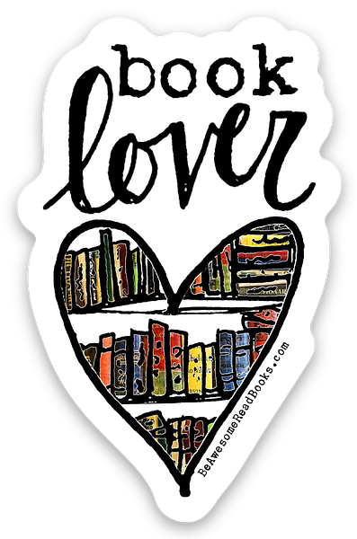 *New* 📖💖 Book Lover Sticker