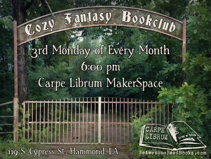 Cozy Fantasy Book Club - FIRST MEETING (May 18 - 6:00pm)